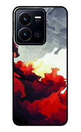 Fire Cloud Vivo Y35 Back Cover